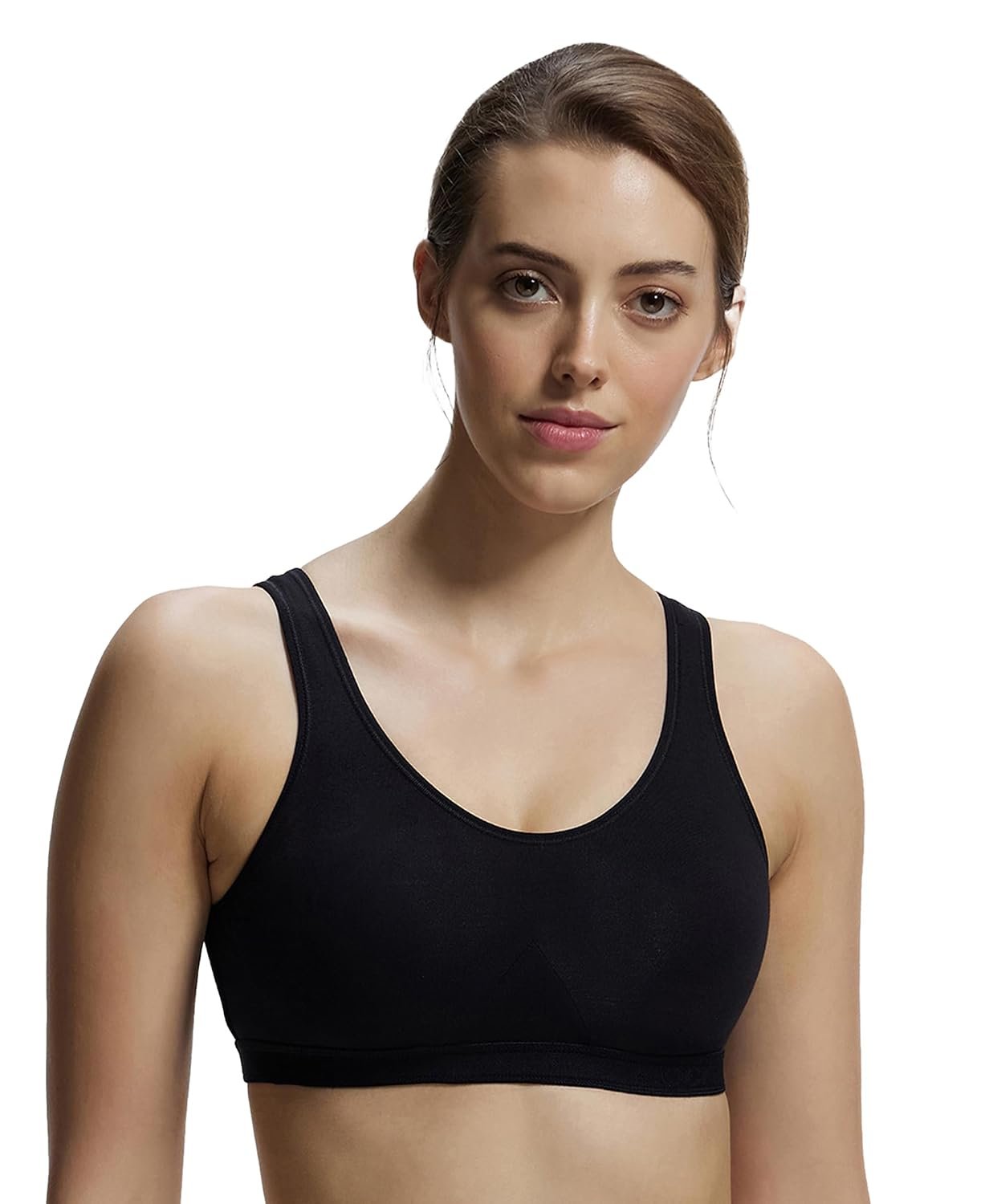 Jockey 1376 Wire-Free Cotton Active Bra
